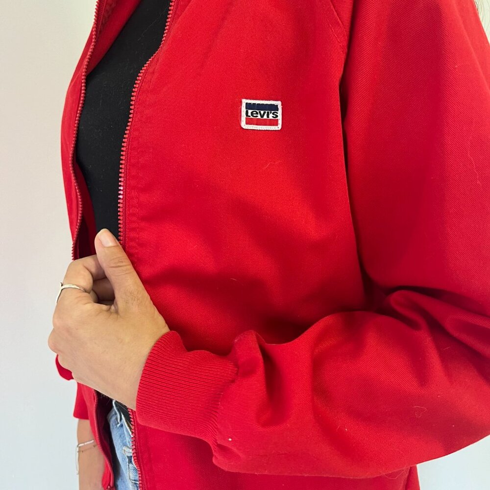 Original red Levi's bomber jacket - Picture 3 of 8